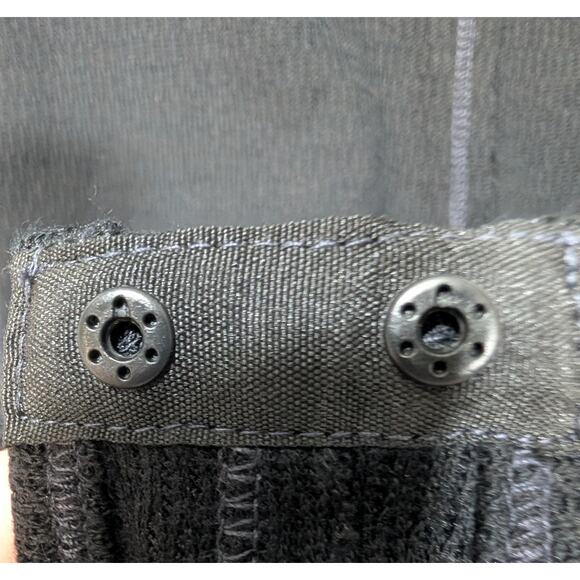 Free People Intimately Black Henley Long Sleeve Bodysuit Size S - Picture 7 of 10